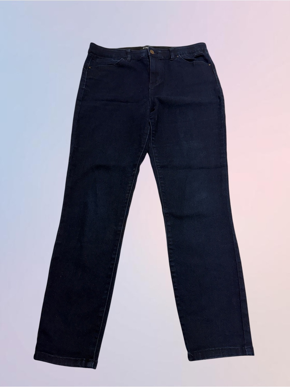 d. JEANS Women’s 10 Comfort Waistband Blue Jeans